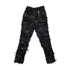 Feather fringe trouser